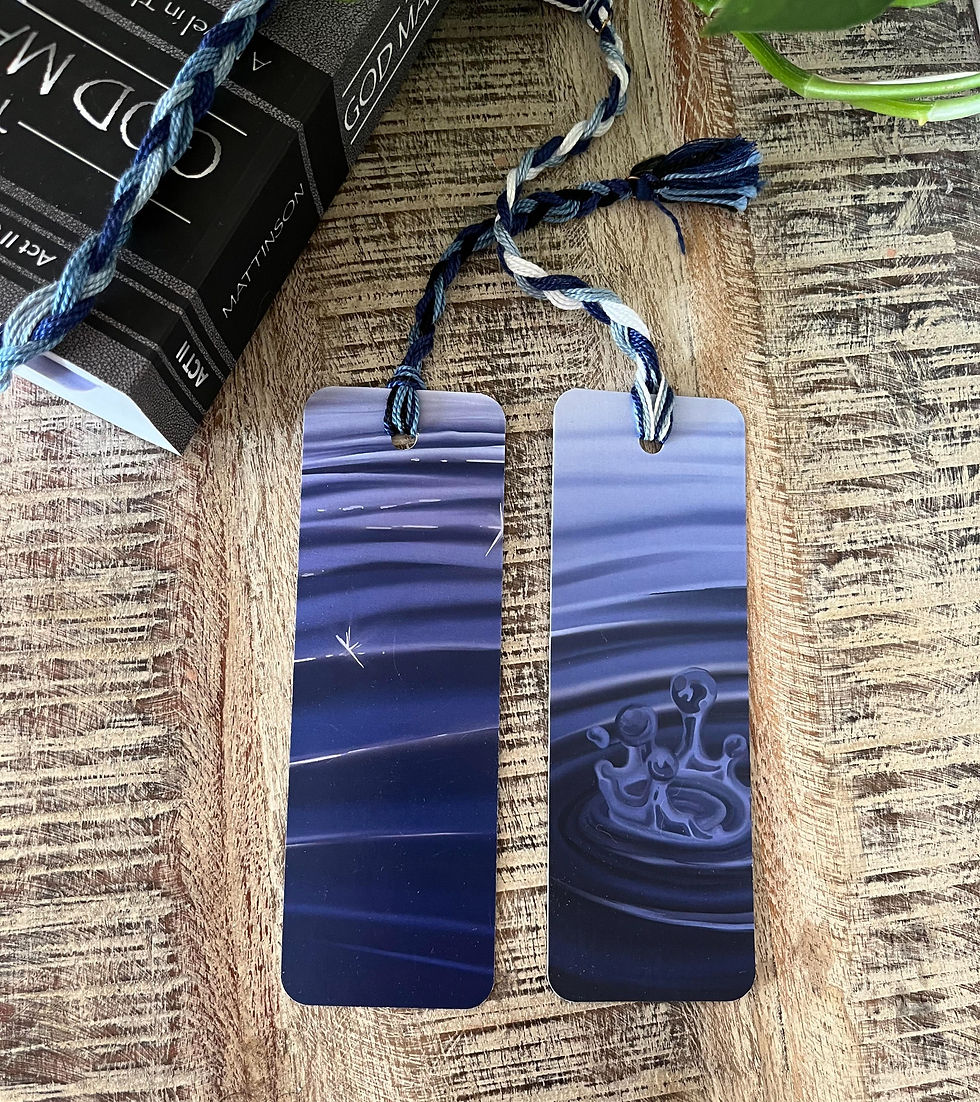 Thumbnail: WATER DROP - BOOKMARK