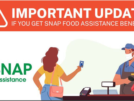 Emergency SNAP Benefits End February 28, 2023