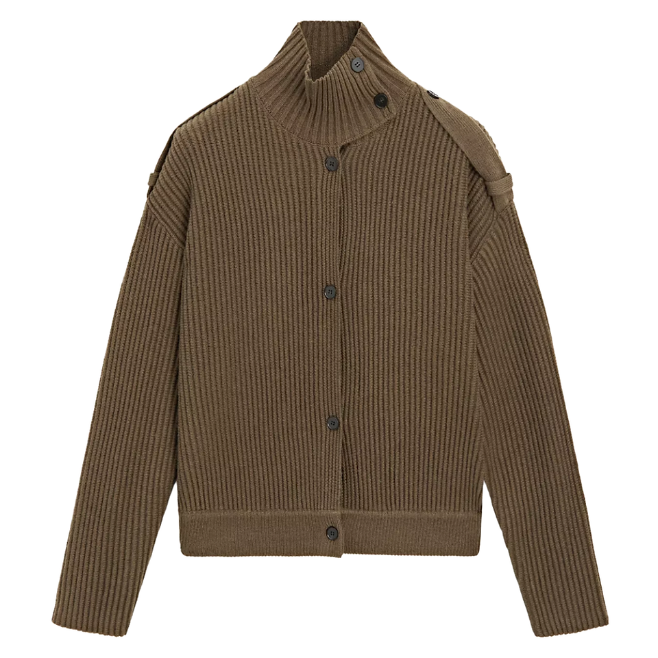 Massimo Dutti Wool Knit Cardigan