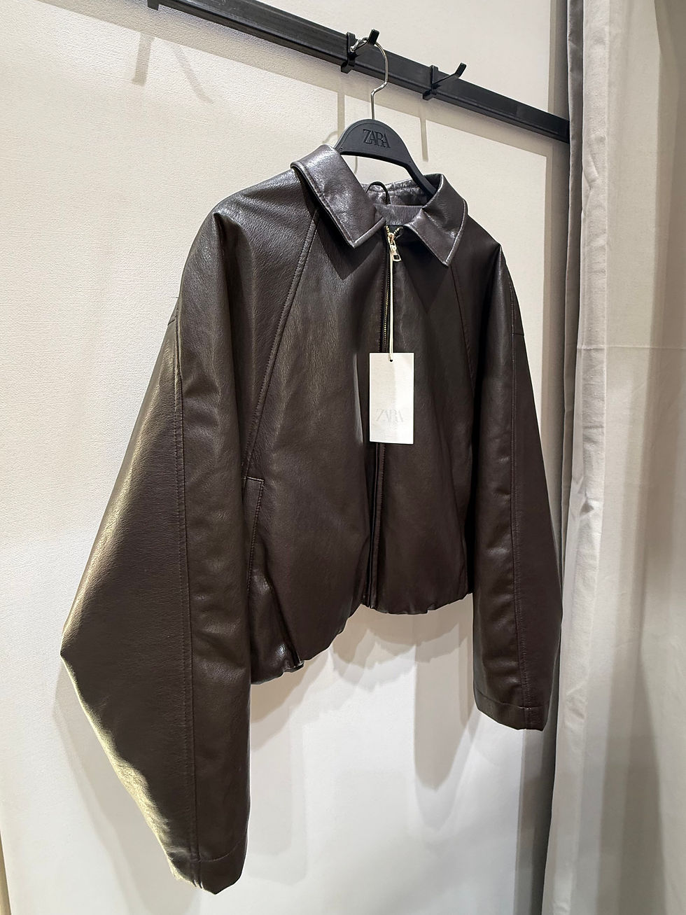 One Jacket, Three Ways: The Zara Leather Bomber