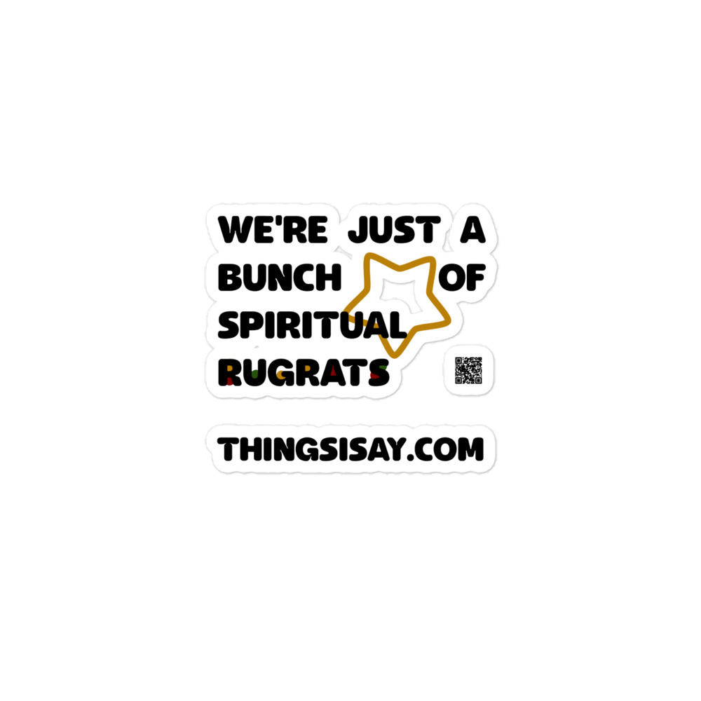 Bubble-free Decal, Spiritual Rugrats