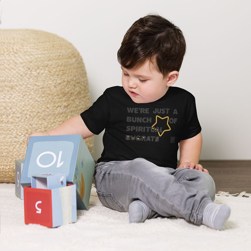 Thumbnail: Unisex Toddler Tee, Just Right, Spiritual Rugrats