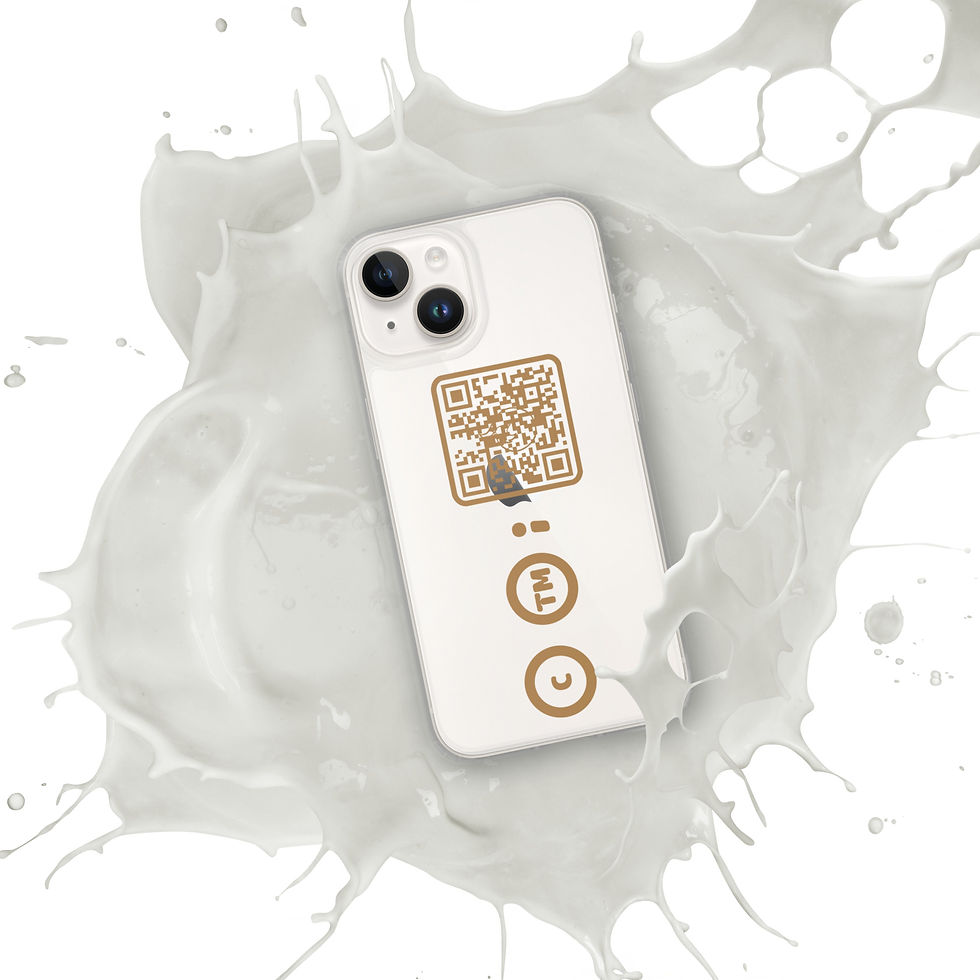 Thumbnail: Clear Phone Case, iPhone®, Copyright + Trademarked