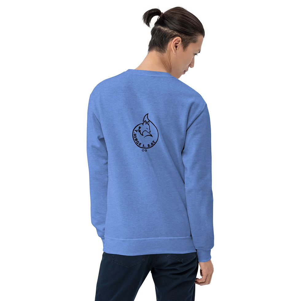 Thumbnail: Unisex Sweatshirt, Keepin' It Real Warm, Spiritual Rugrats