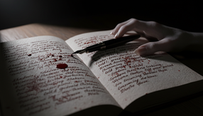 Bleeding your story onto the page