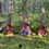 Thumbnail: Multicoloured Mushrooms - Vinyl Stickers