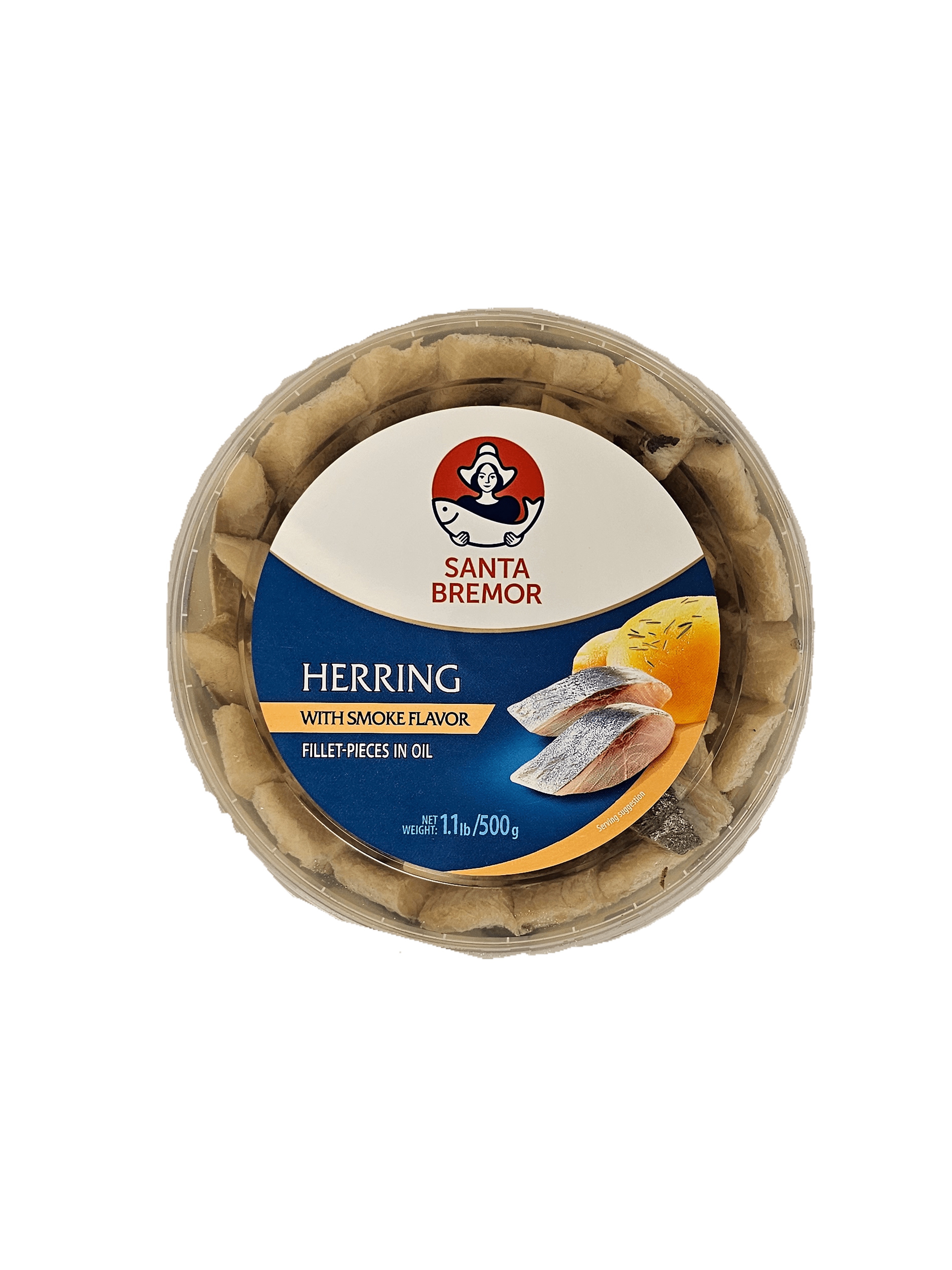 Santa bremor herring with smoke flavor