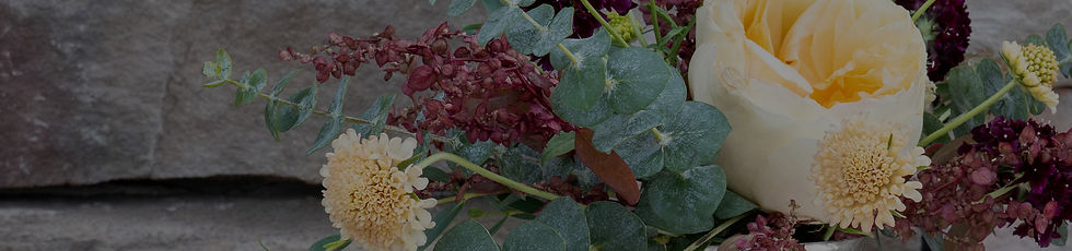 White, Magenta, and Yellow Wild Flower Bouquet