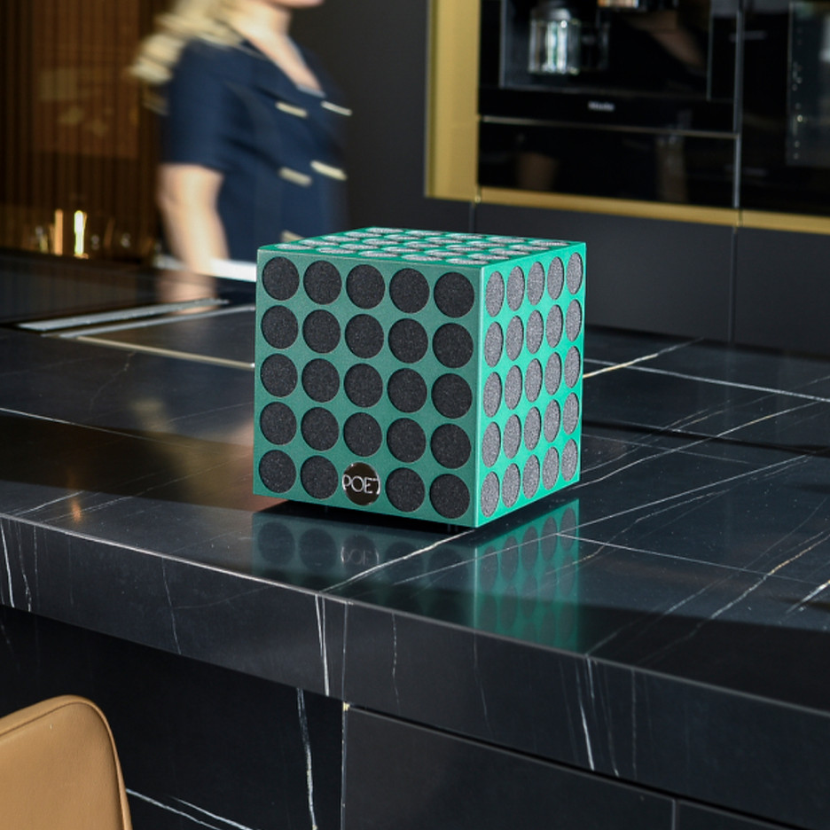 poet-zero° in a stylish kitchen