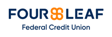 The GVCCC chamber member logo of FourLeaf Federal Credit Union.