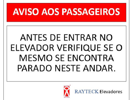 5 dicas para utilizar o elevador com SEGURANÇA