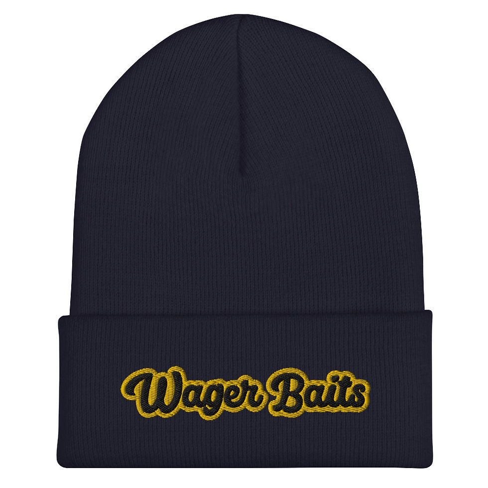 Thumbnail: Wager Baits Cuffed Beanie