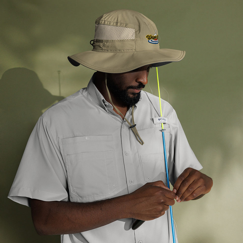 Thumbnail: Wager Baits Columbia hat
