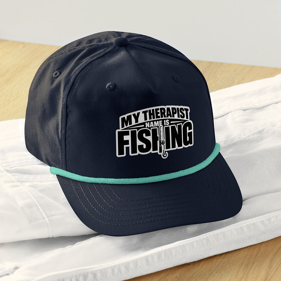 Thumbnail: Therapist name is fishing rope cap