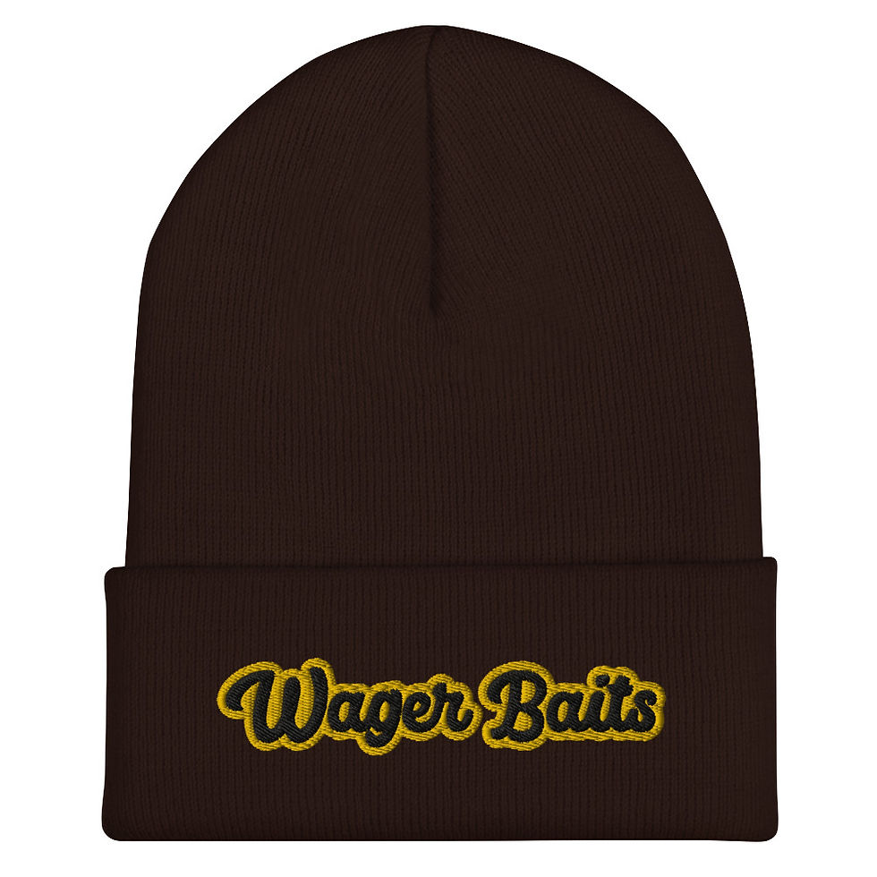 Thumbnail: Wager Baits Cuffed Beanie