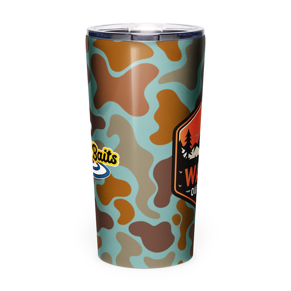 Blue Duck camo tumbler