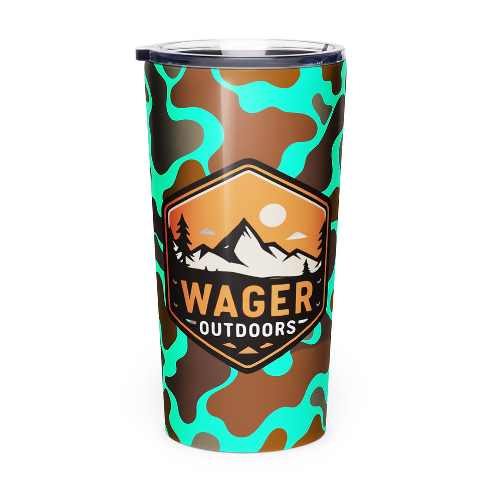 Thumbnail: Aqua Duck camo tumbler