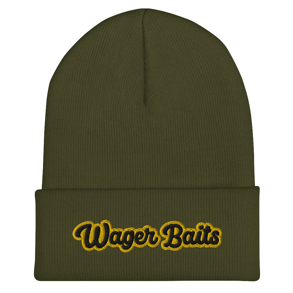 Thumbnail: Wager Baits Cuffed Beanie