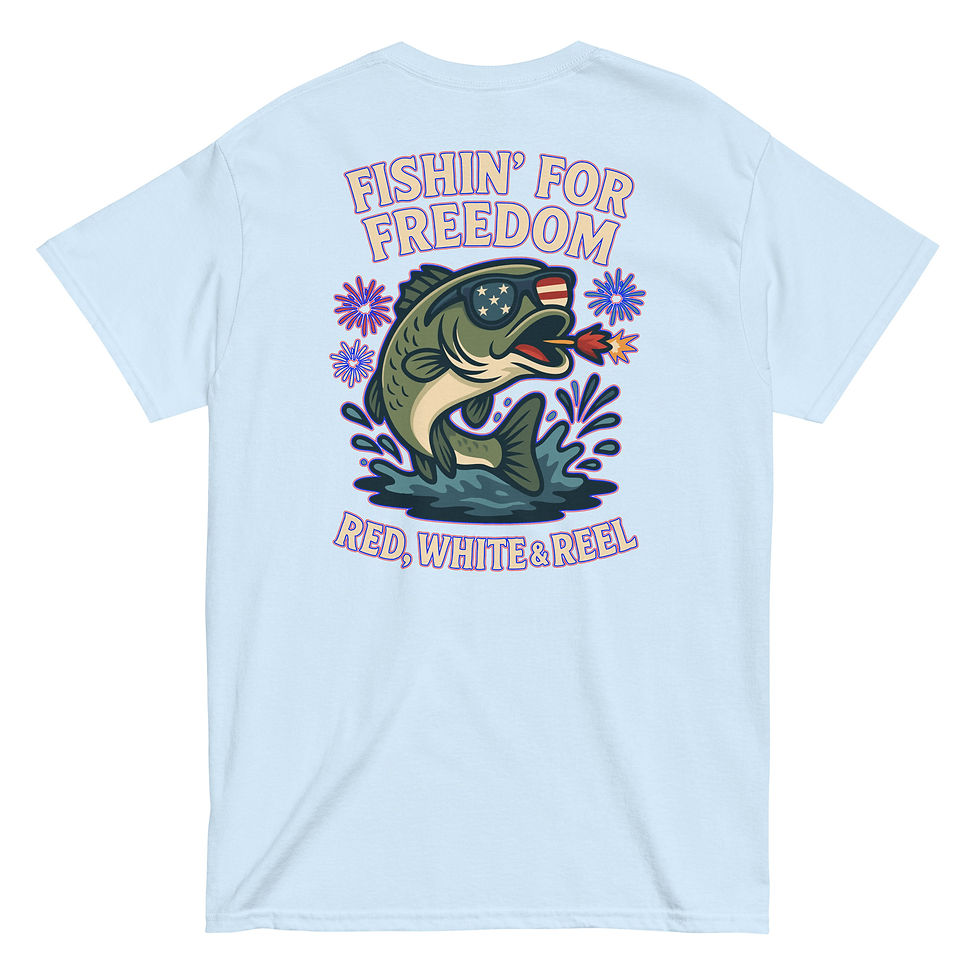 Thumbnail: Fishin' for Freedom unisex shirt