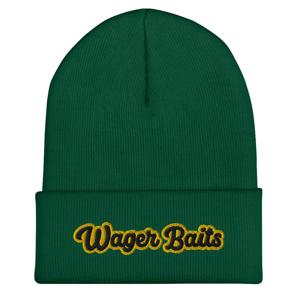 Thumbnail: Wager Baits Cuffed Beanie