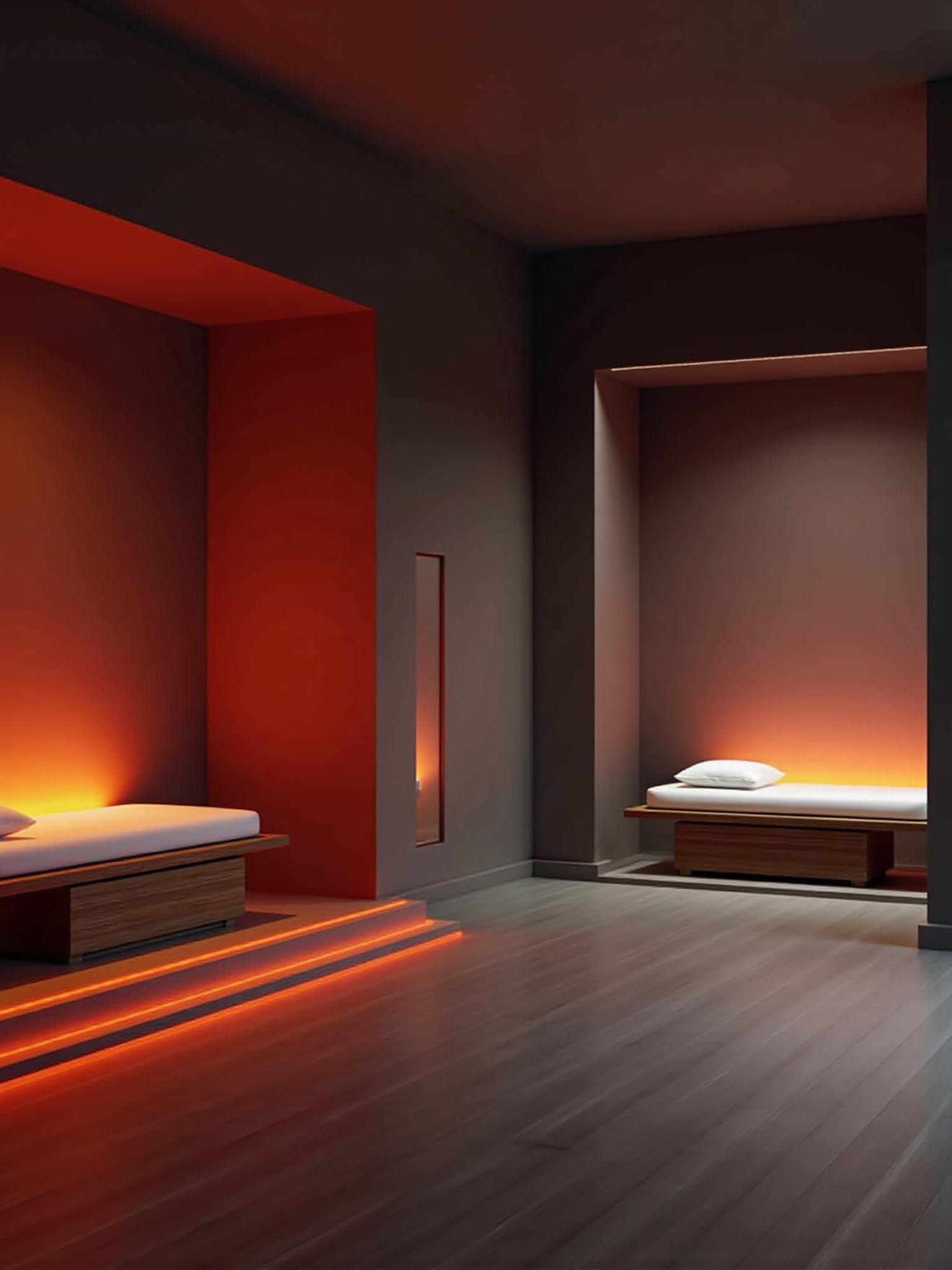 Red Light Therapy Room