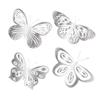 Silver healing butterflies