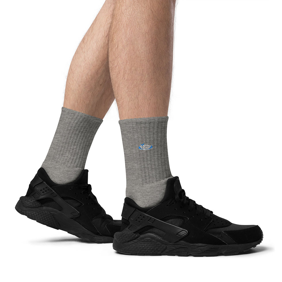 Thumbnail: THealth embroidered socks