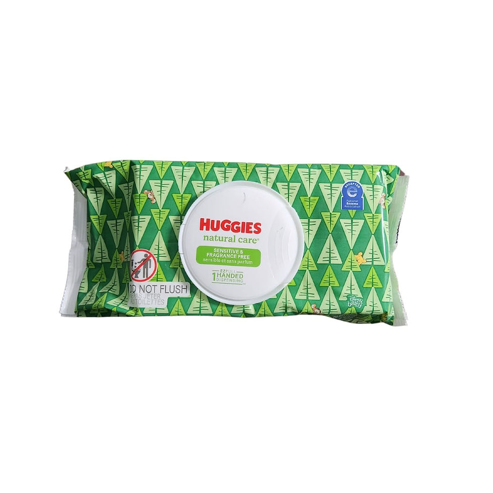 Thumbnail: Huggies Natural Care Baby Wipes (Pack of 2)