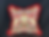 scatter cushion for sofa featuring William Morris Strawberry Thief design in red