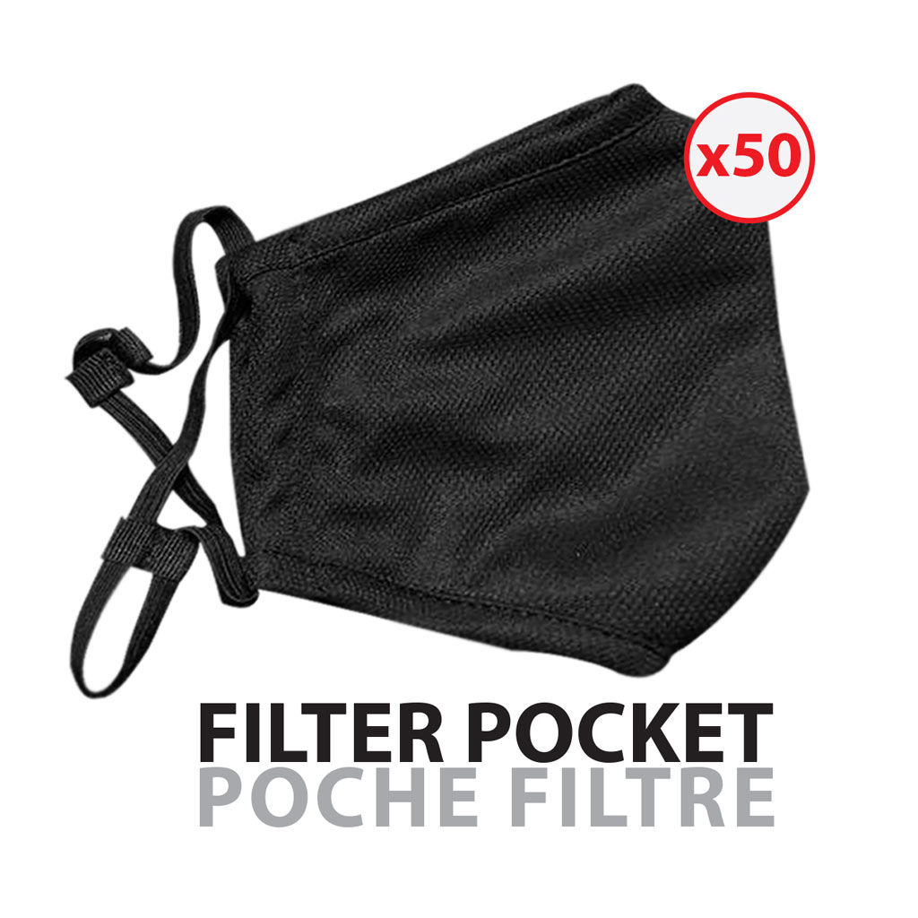 Masque en polyester C1.2 (paquet de 50)