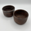 Thumbnail: Small Brown Pottery Bowls