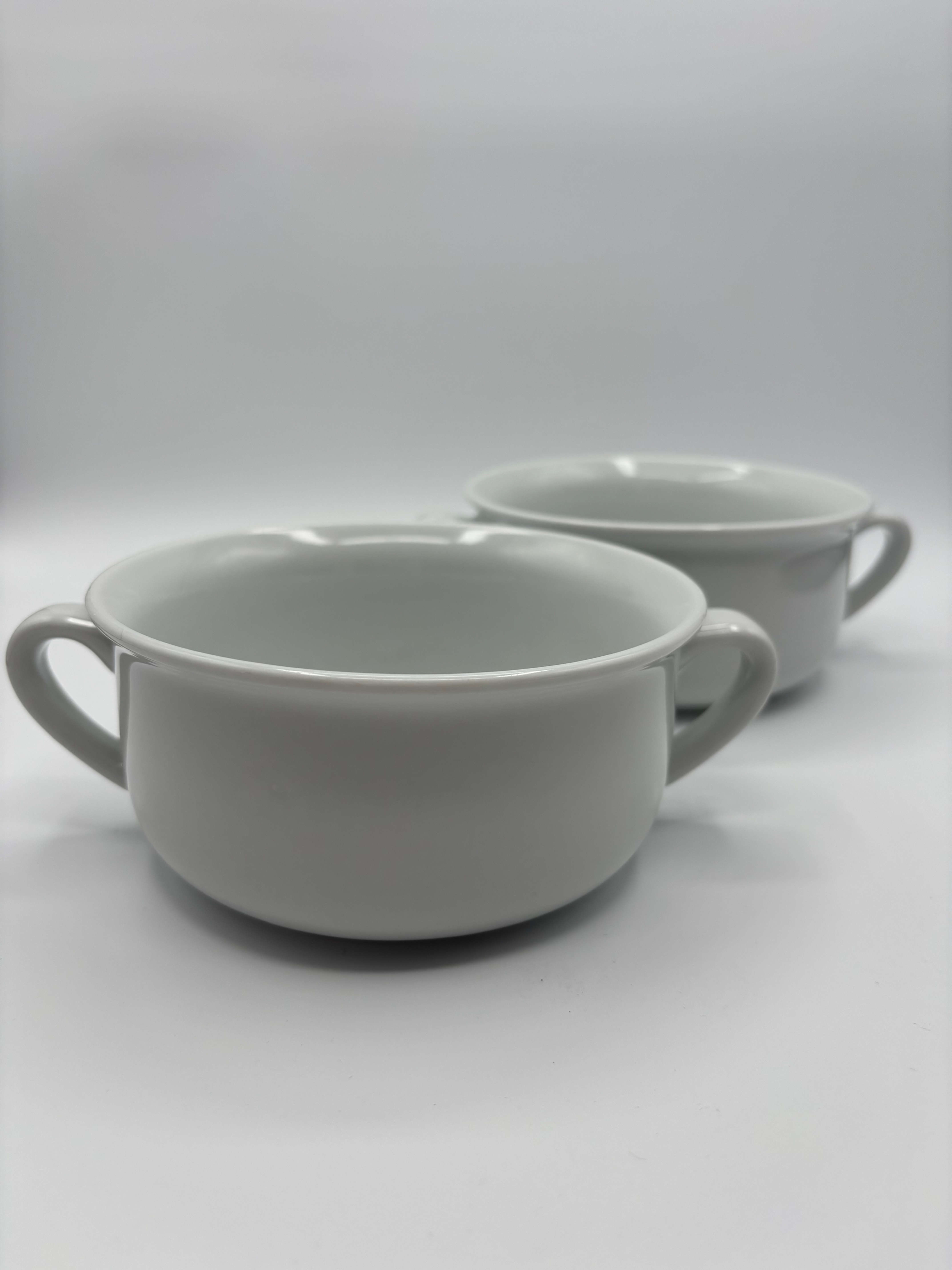 Williams Sonoma Double Handle Soup Bowls