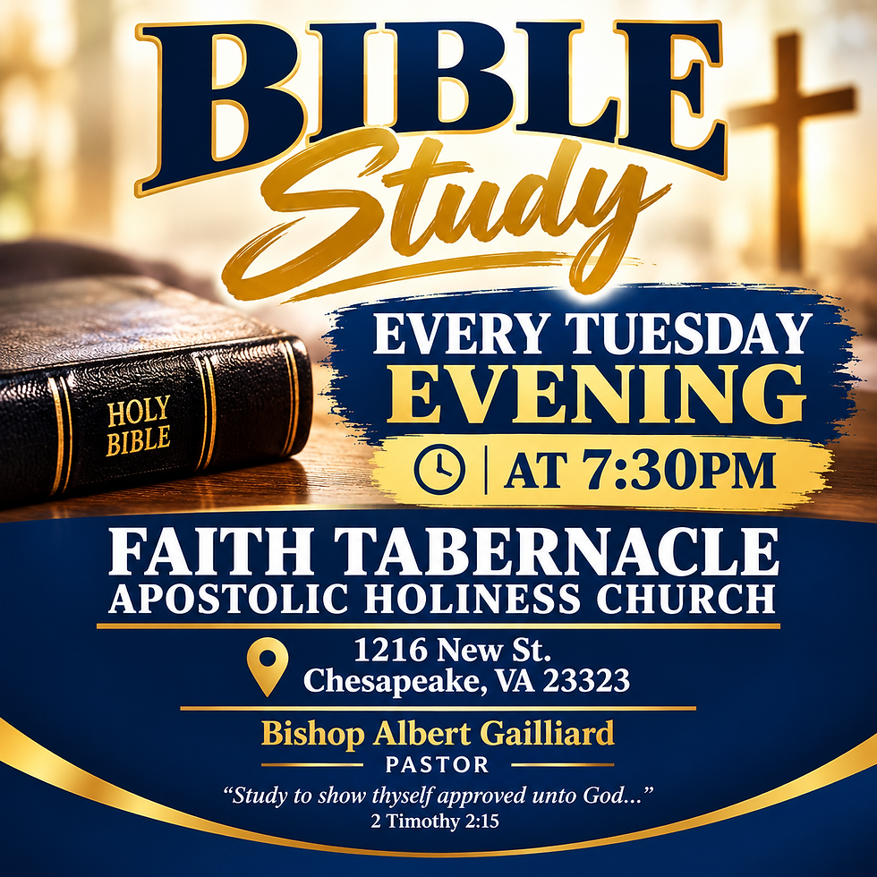 Bible Study