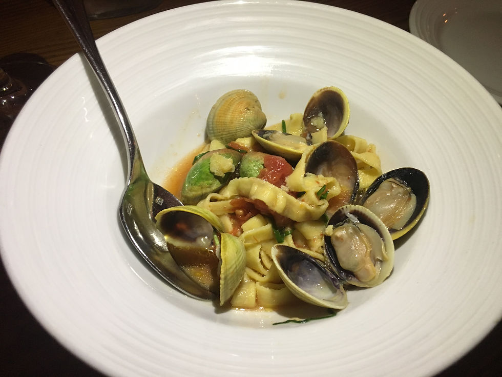 linguine with cockles