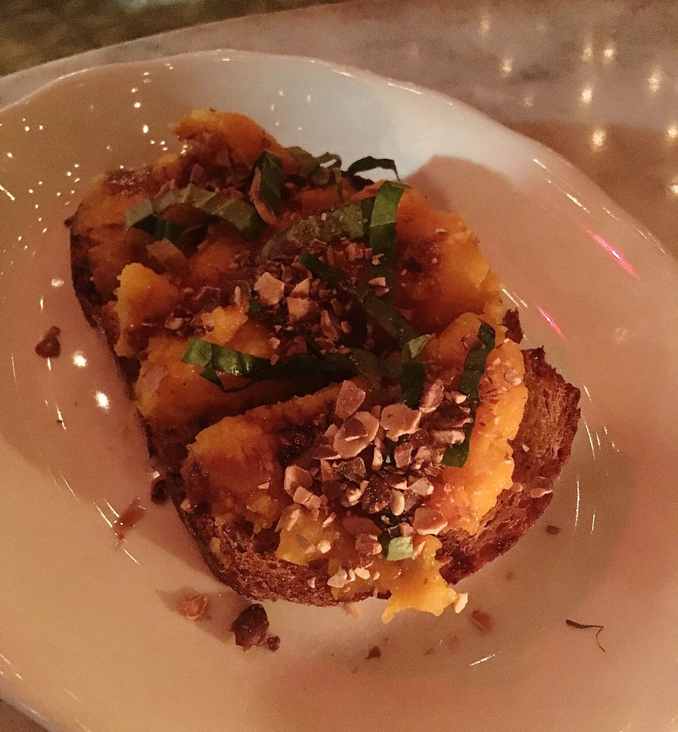 butternut squash toast