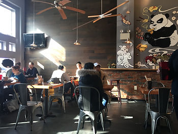 interior + mural