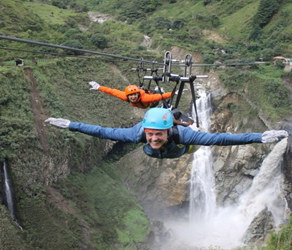 Baños de Agua Santa y el turismo activo