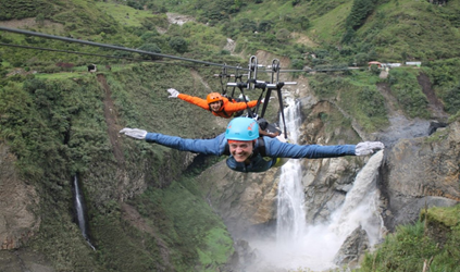 Baños de Agua Santa y el turismo activo
