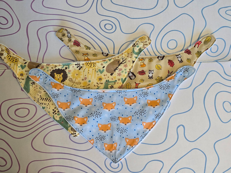 Thumbnail: Bibs Size 4 multiple choice listing white fleece backed 