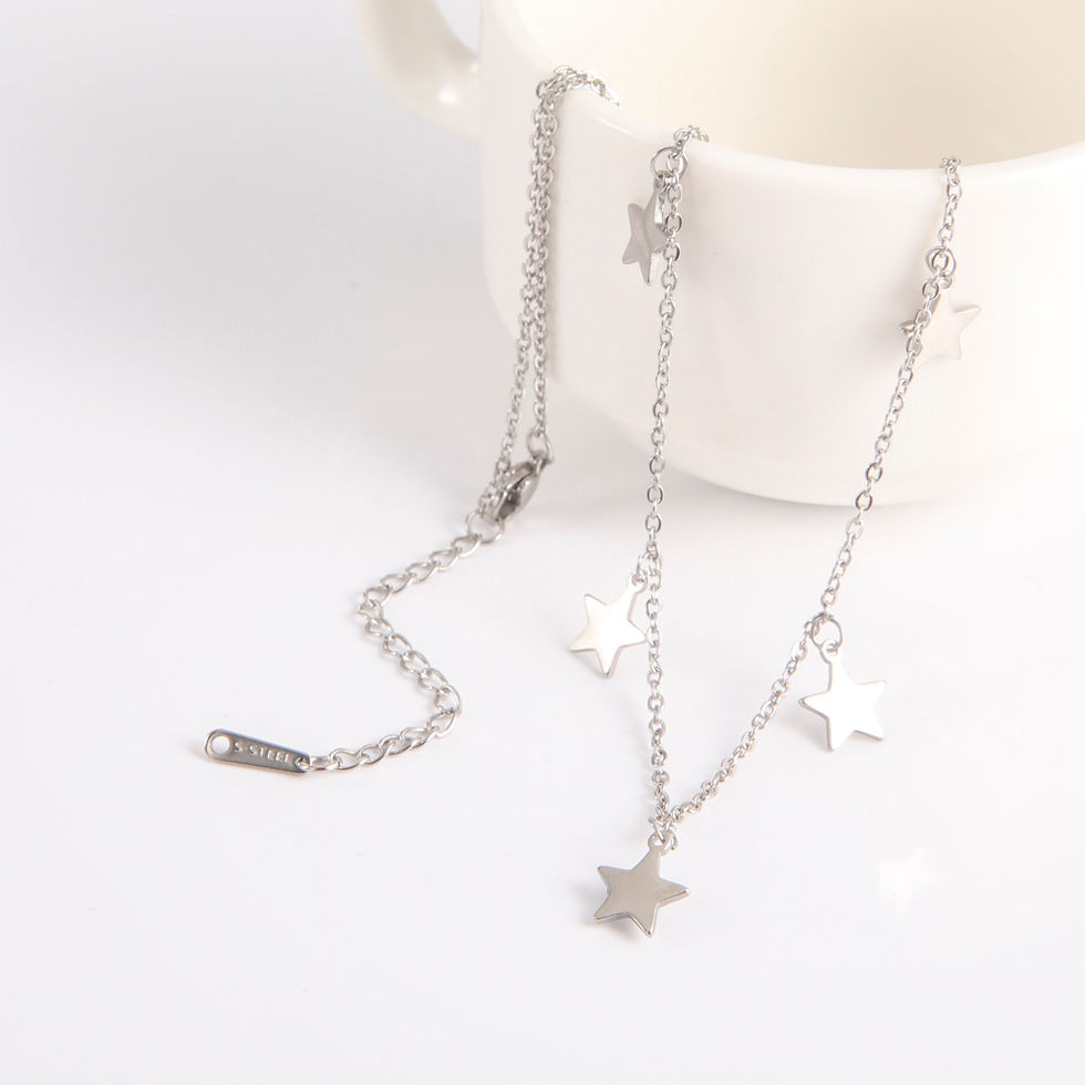 Miniatura: Collar  Estrellas 