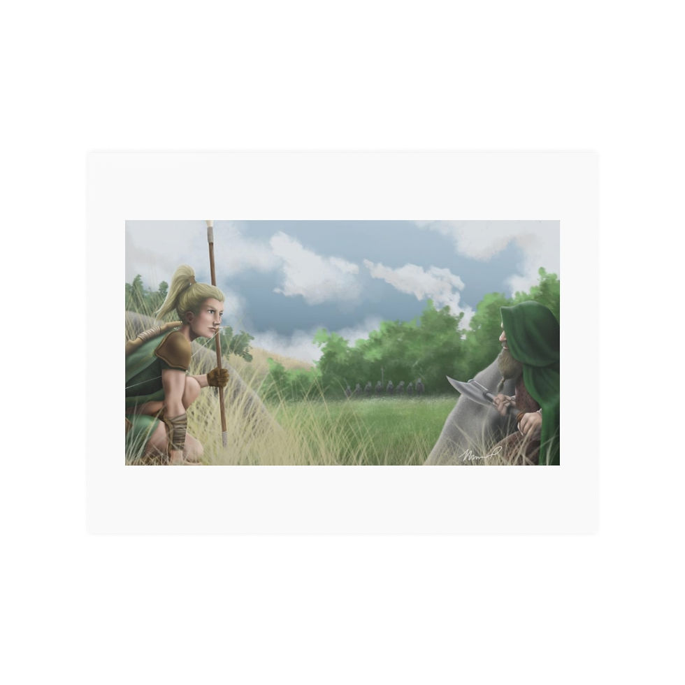 Thumbnail: The Hunt - ArtbyMichaelH Posters