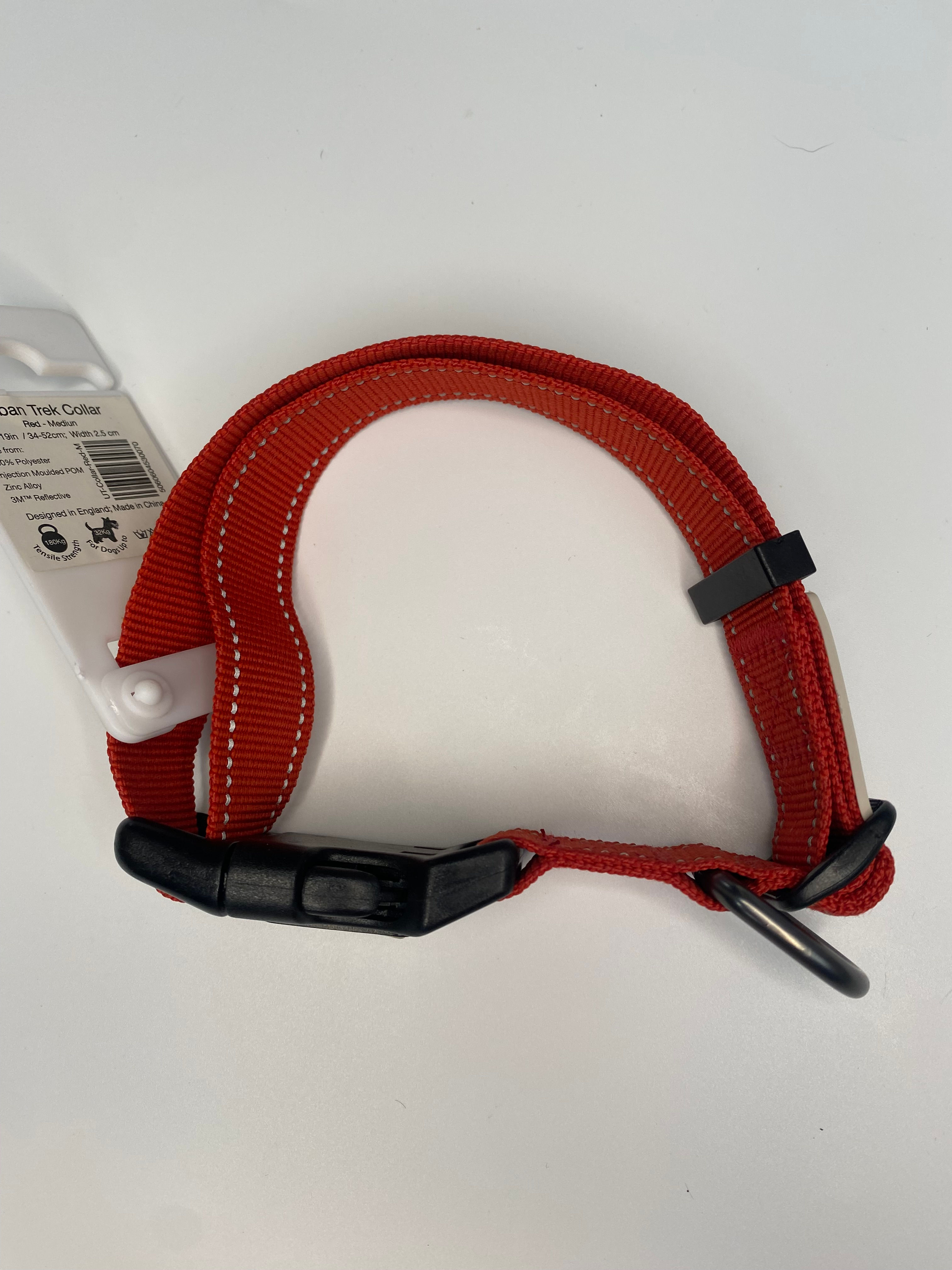 Long Paws red collar medium ~ 50% off