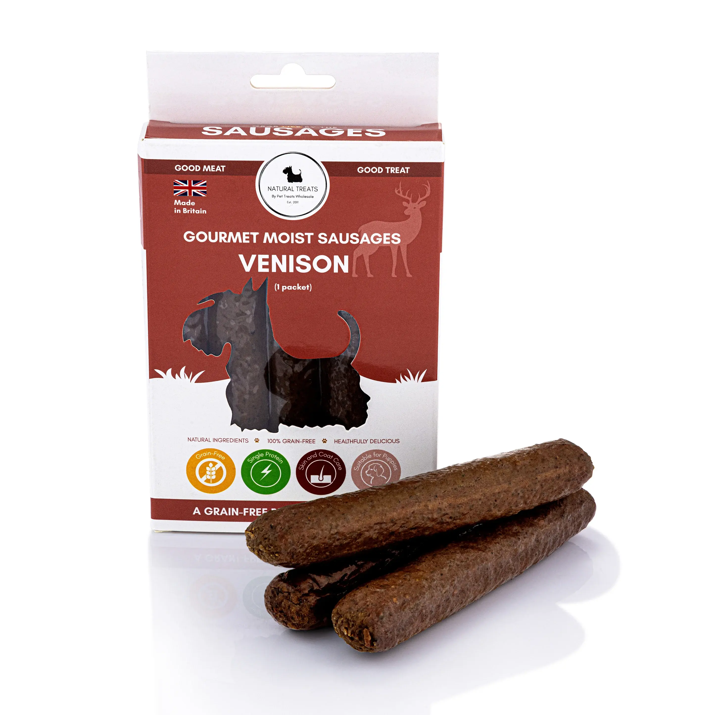 Gourmet moist sausages Venison Pack