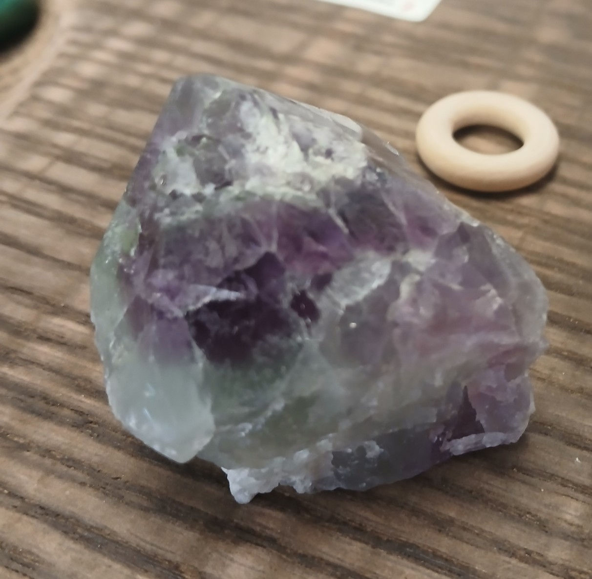 Raw Fluorite.