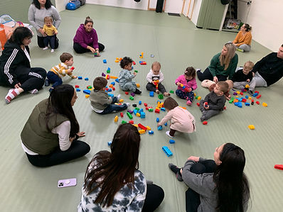 Indoor Mommy & Me Class Photo