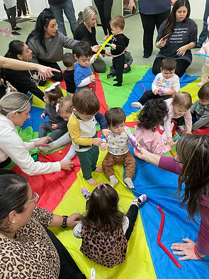 Indoor Mommy & Me Class Photo