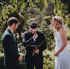 Outdoor wedding legal only elopement registry greek male celebrant melbourne