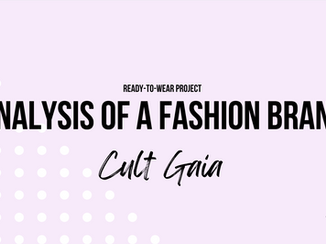 CULT GAIA: BRANDING & DIFFUSION LINE PROPOSAL