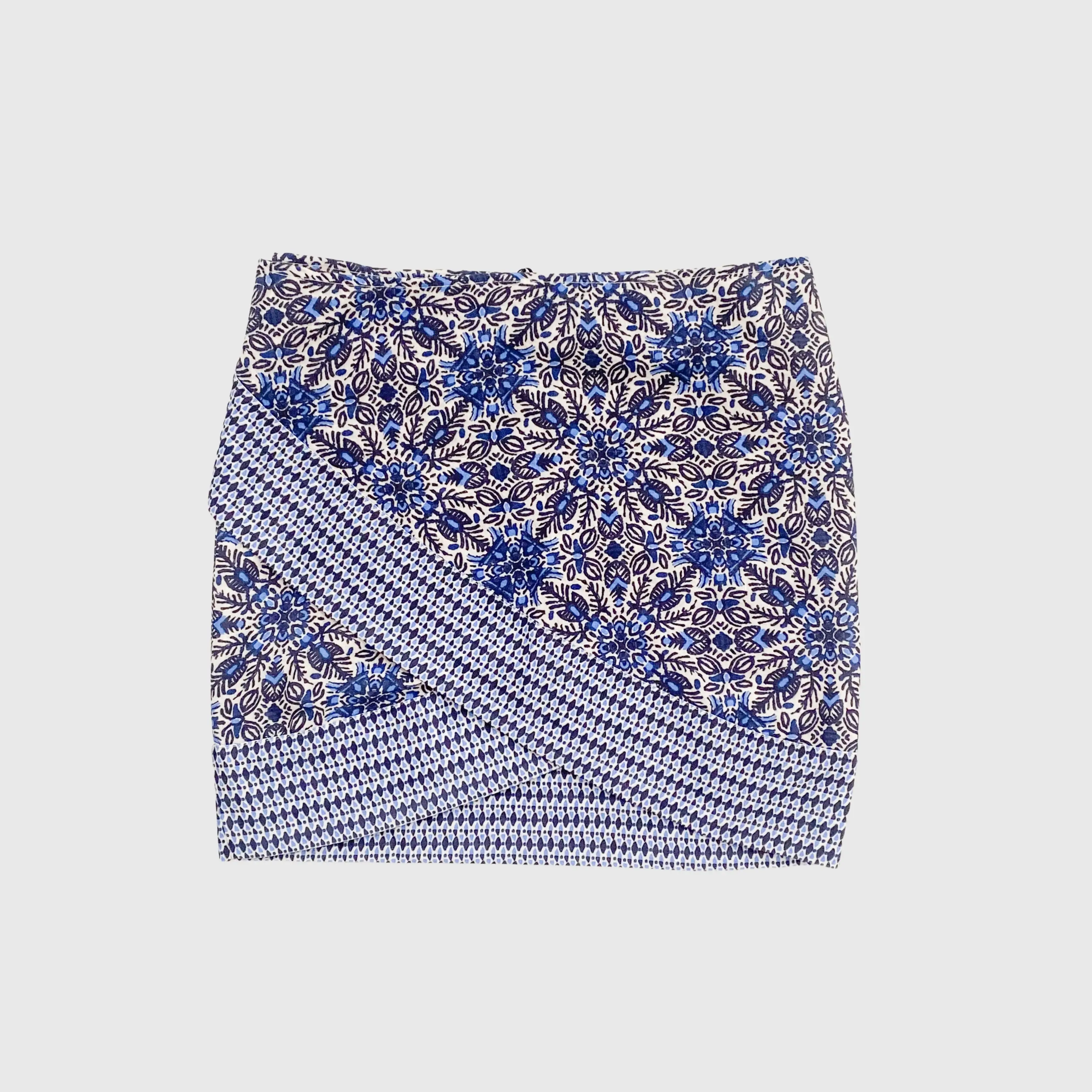 Mavi Poplin Pareo Etek