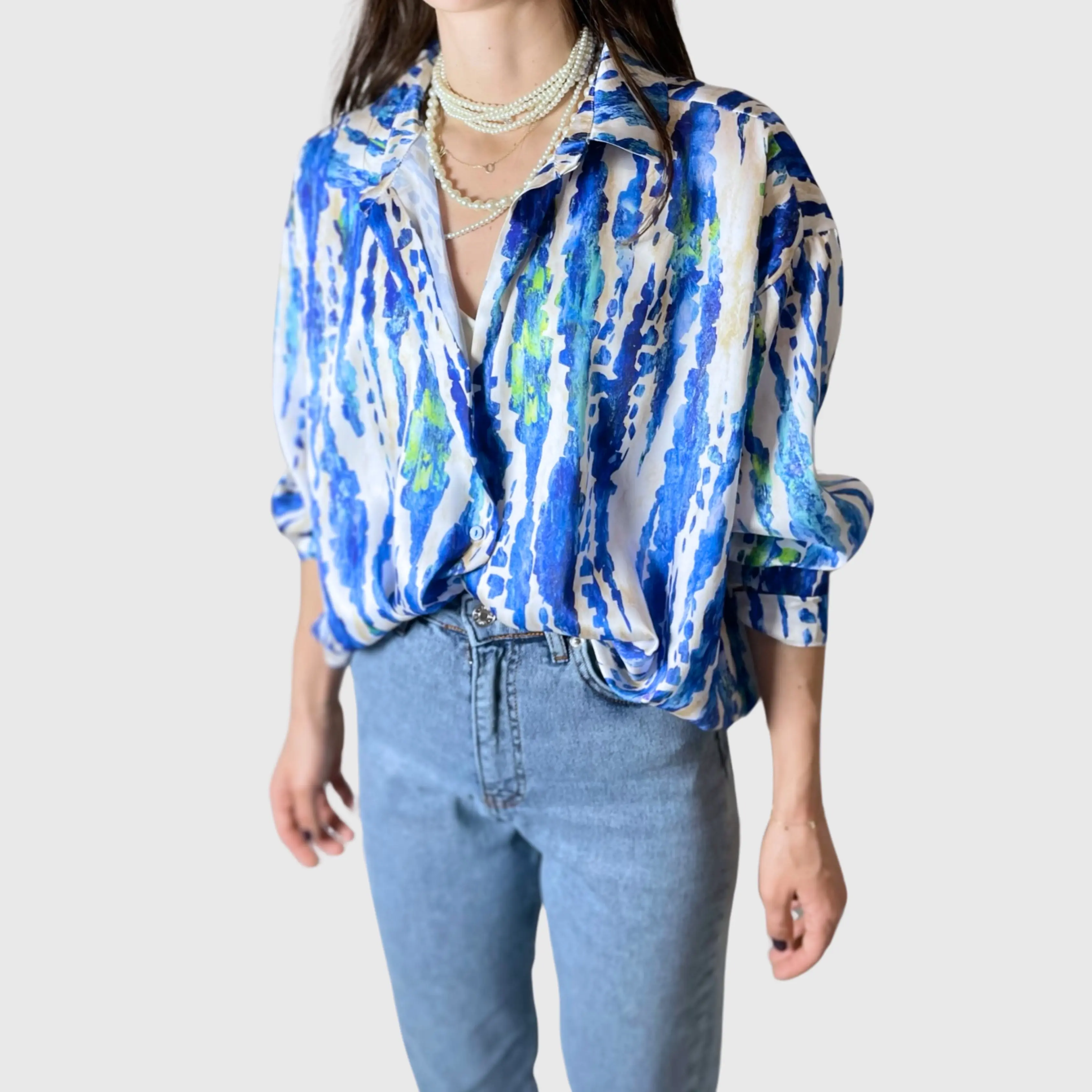 Marin Oversize Gömlek